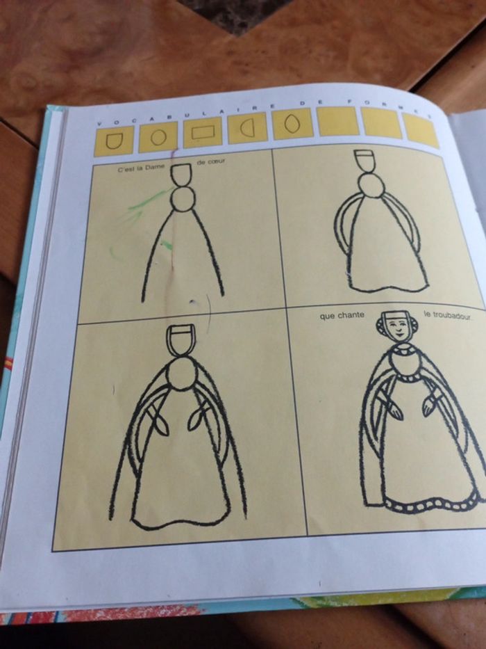 Livre j'apprends à dessiner chevaliers et châteaux forts - photo numéro 3