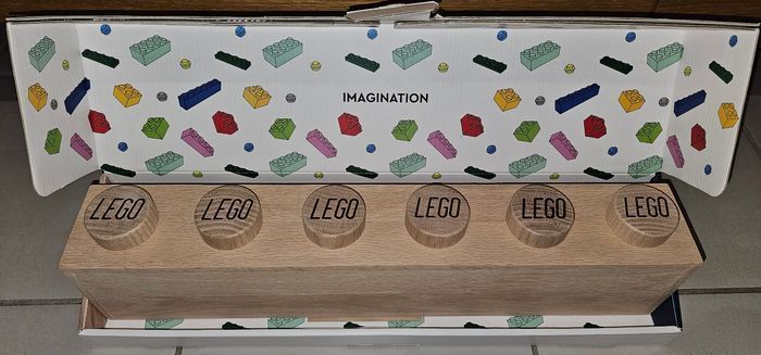 Lego Étagère en bois – chêne clair 5007107 - photo numéro 3