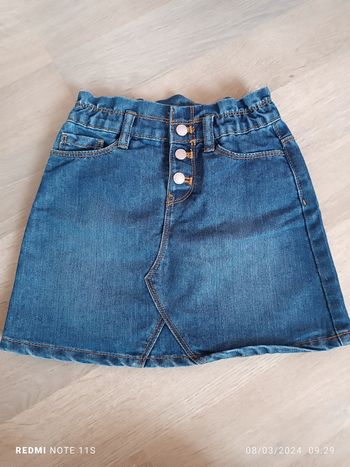 Jupe en jeans