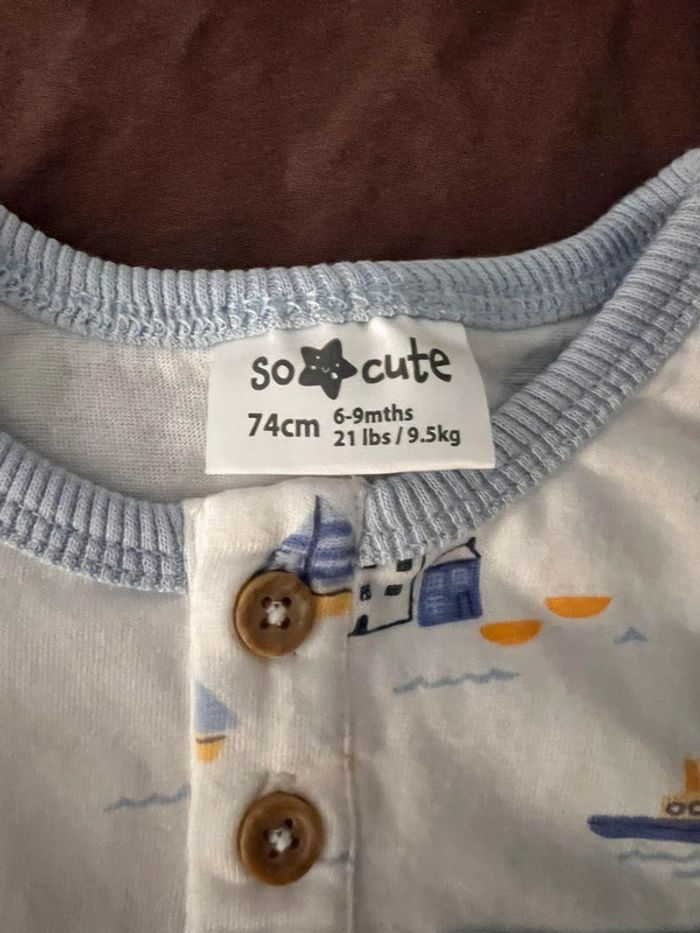 T-shirt so cute 9 mois - photo numéro 2