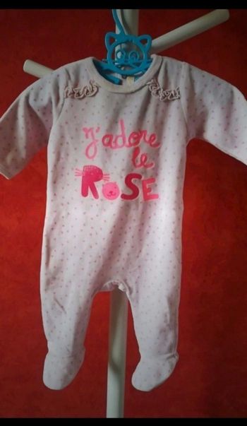 Pyjama velours rose