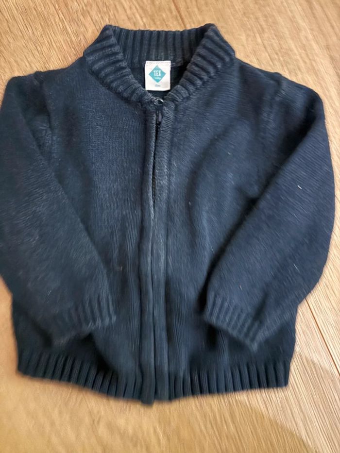 Gilet bleu