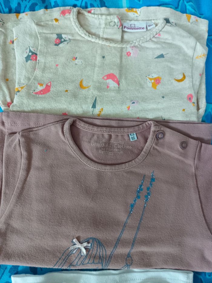 Tee shirt manches longues 12 mois - photo numéro 2