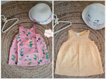 Lot de robes bébé fille 6 mois