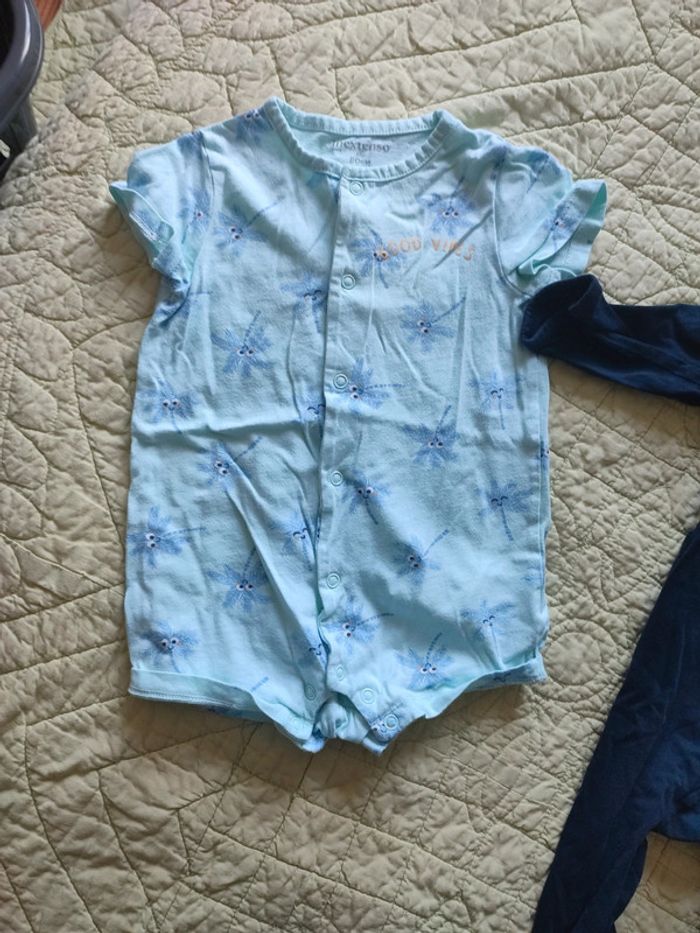 Lot 2 pyjamas été 12 mois - photo numéro 2