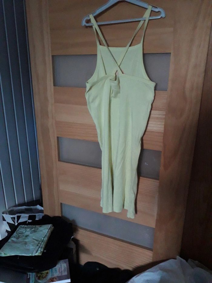 Robe bretelles vert baudet - photo numéro 2