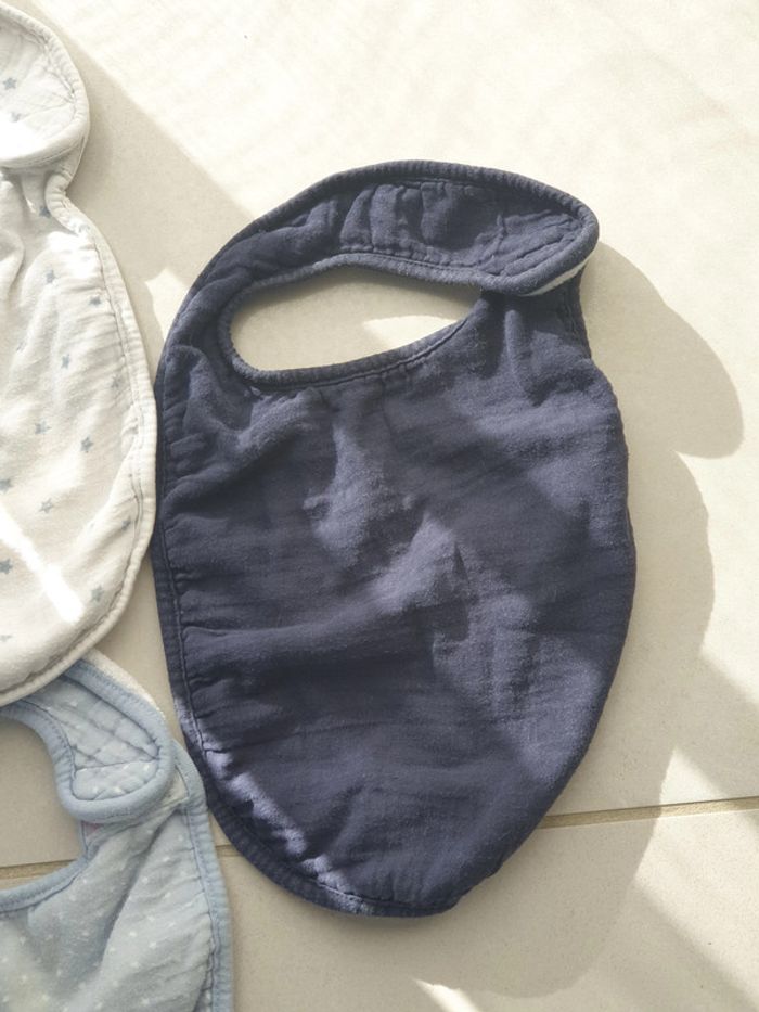 4 bavettes bebe enfant n °6 - photo numéro 3