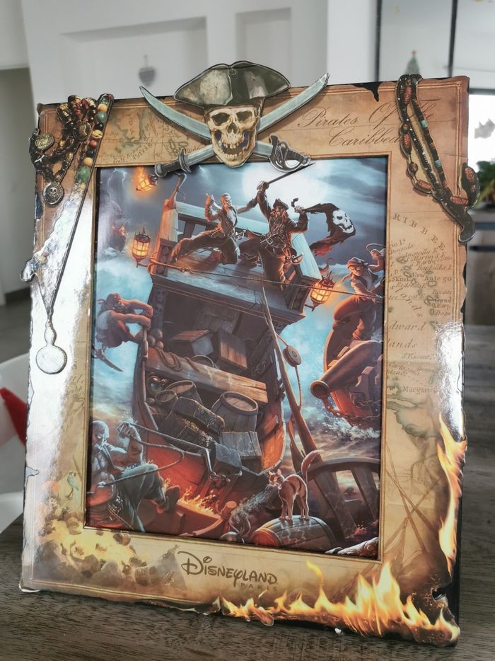 Cadre disneyland paris pirates des caraïbes