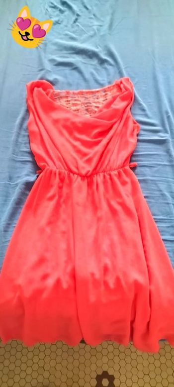 Robe corail 12 ans
