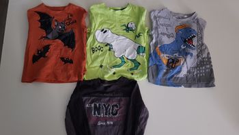 Lot 4 tee-shirt longues manches