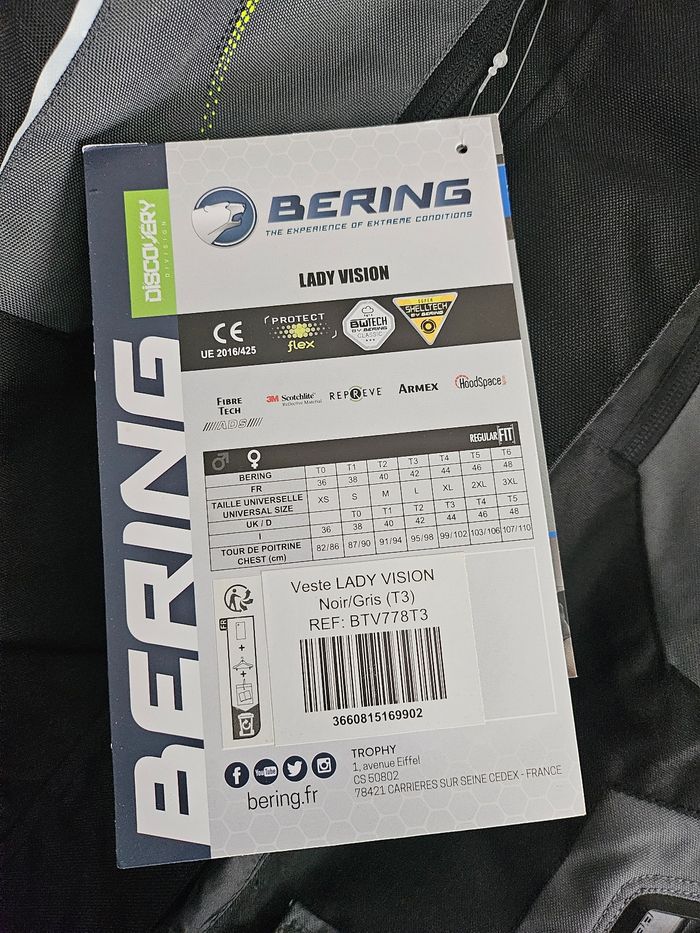 Blouson moto lady vision - photo numéro 3