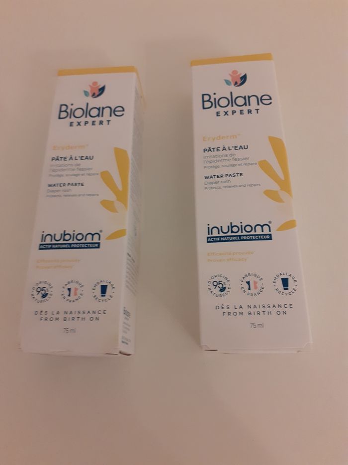 Pâte à l'eau Biolane expert