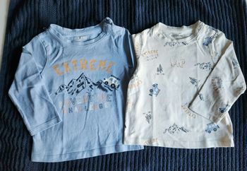 Lot de 2 Tee-shirt manches longues orchestra
