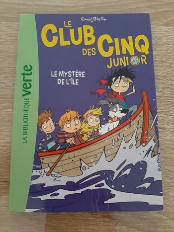 Le club des cinq le mystère de l'île