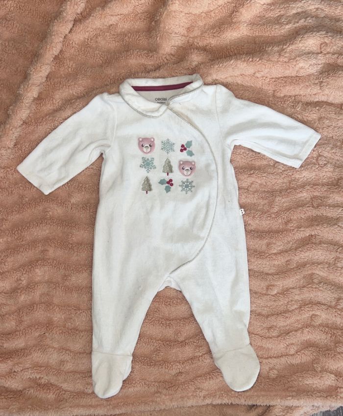 Pyjama blanc 3 mois - photo numéro 5