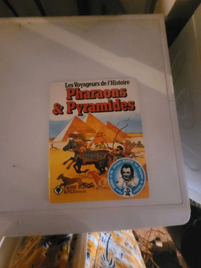 Bd vintage pharaons et pyramides les voyageurs de l'histoire