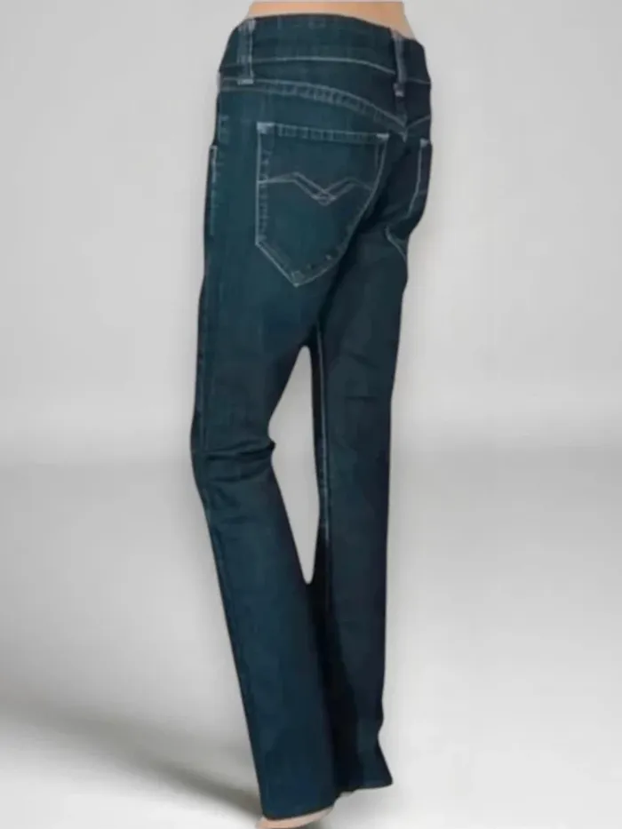 Jean Replay coupe straight ,taille basse , extensible - photo numéro 5
