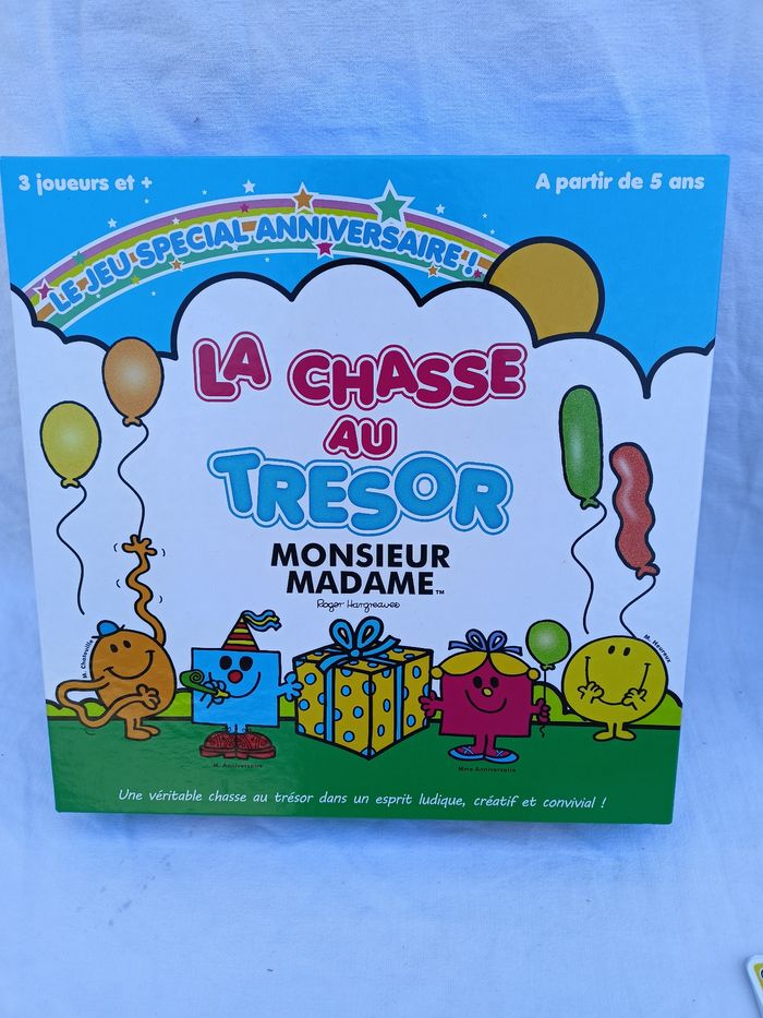 La chasse aux trésors monsieur Madame complet