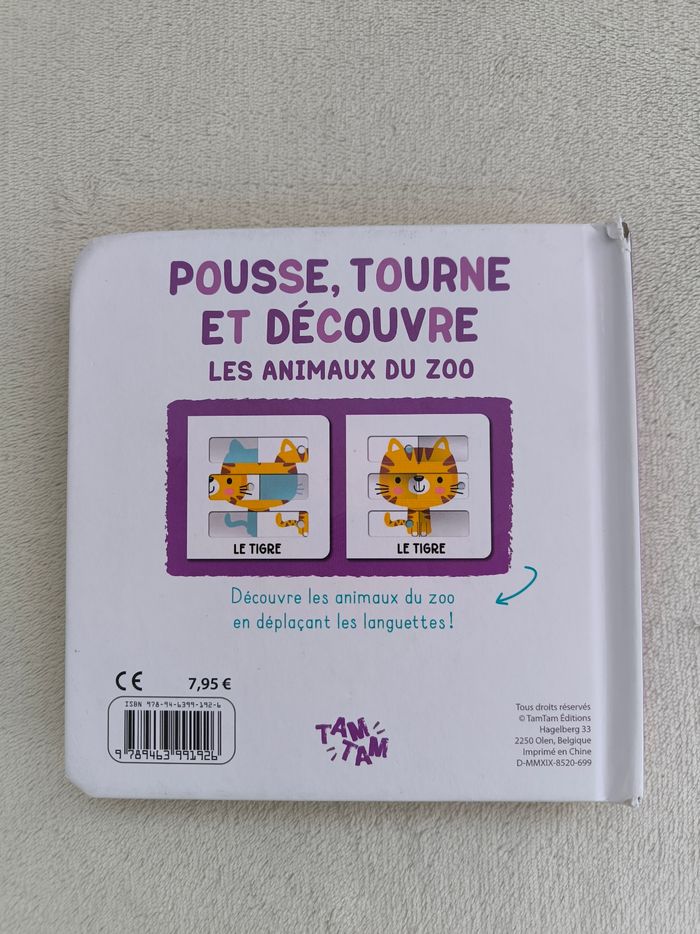 Livre Les animaux du zoo Tam Tam - photo numéro 3