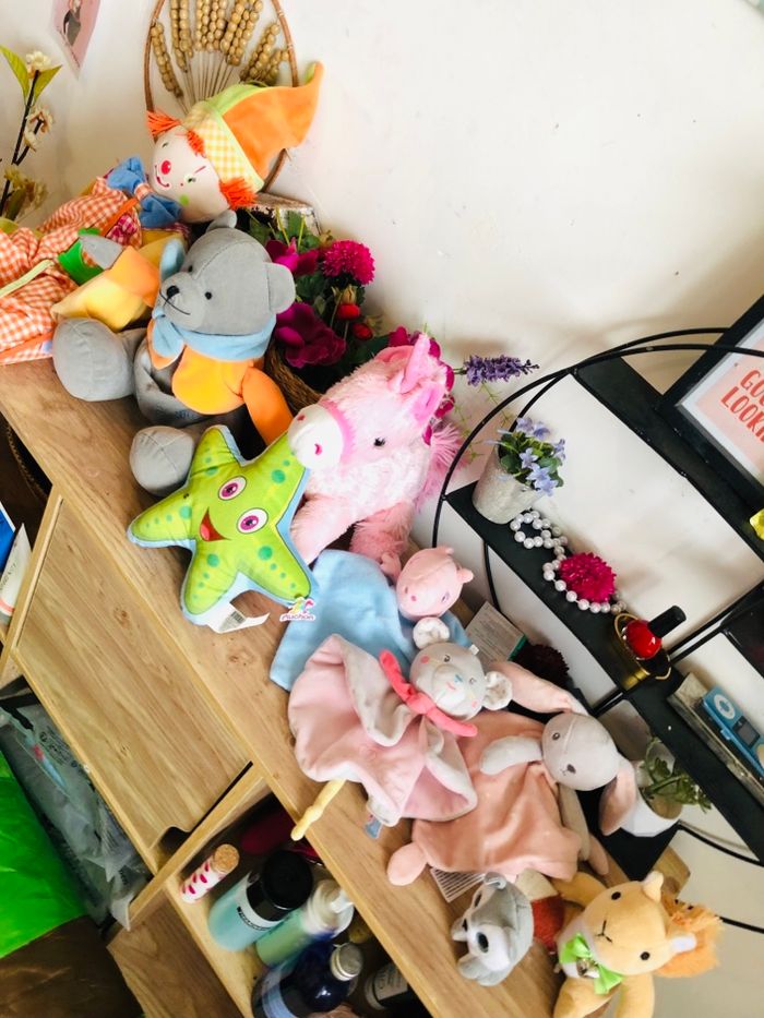 Lot doudous pour bébé