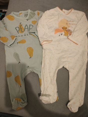 Pyjamas 6 mois