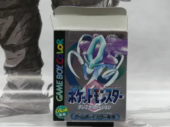 Pokémon Version Cristal – GBC Jap – Complet – TBE