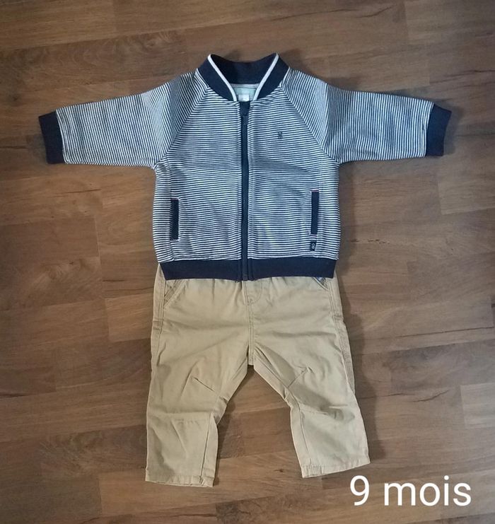 Ensemble sweat zippé + pantalon