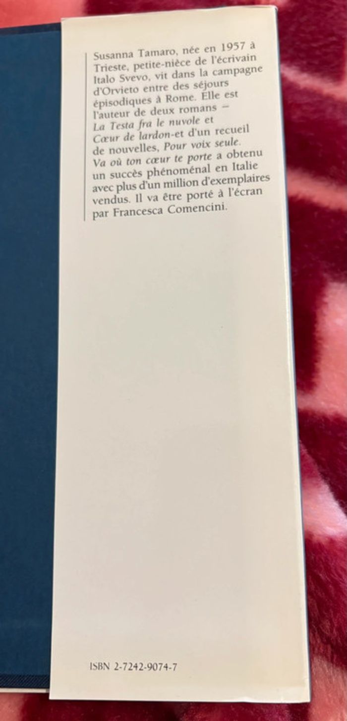 Livre « Va où ton cœur te porte » - photo numéro 3