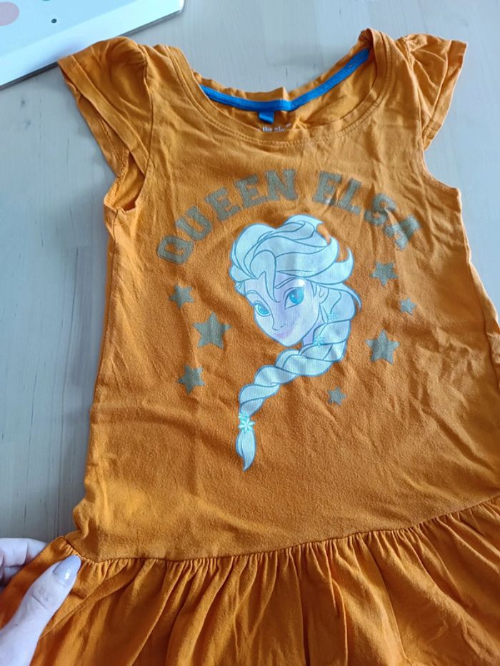 Robe elsa reine des neiges 6/7 ans - photo numéro 4