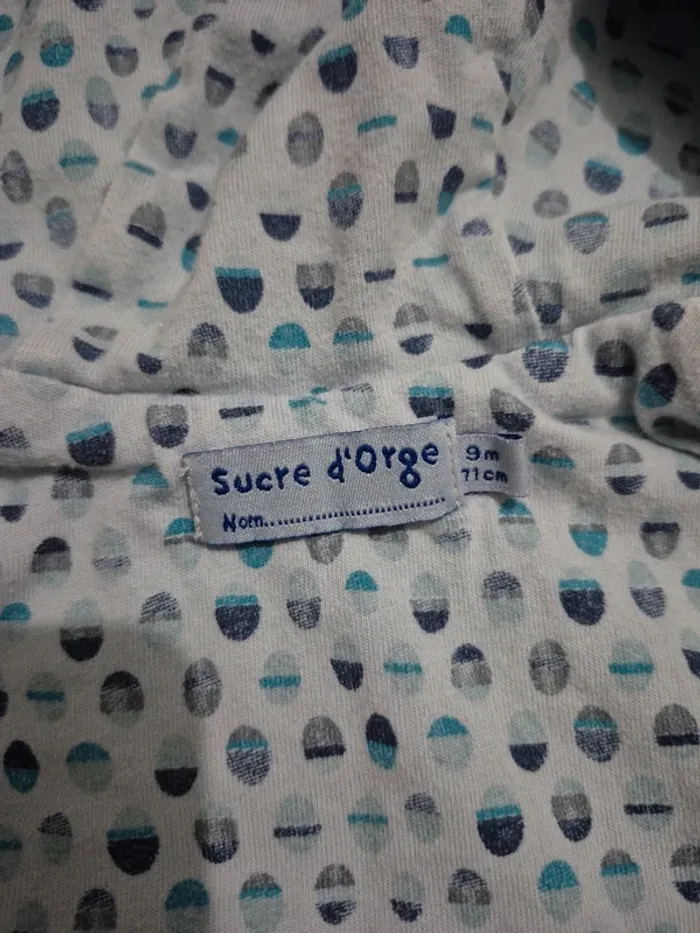 Sweat bleu marine à capuche avec zip - photo numéro 5
