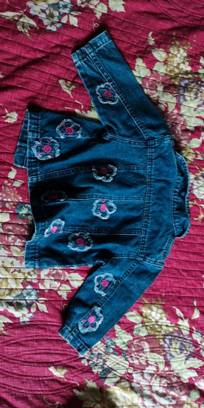 Veste en jean 18 mois - photo numéro 2