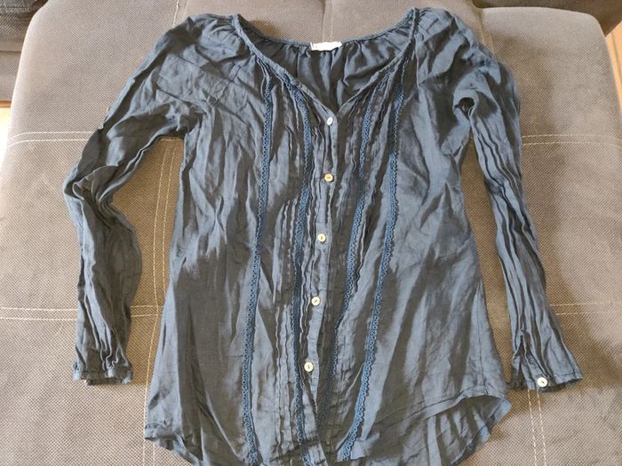 Chemise lin taille L - photo numéro 2