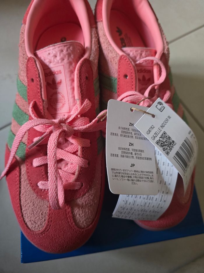 Basket adidas gazelle indoor M pointure 38 - photo numéro 6