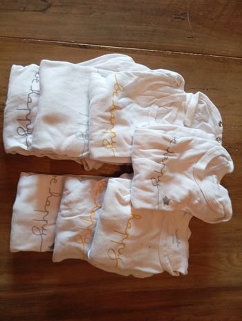 Lot body manches longues 2 ans