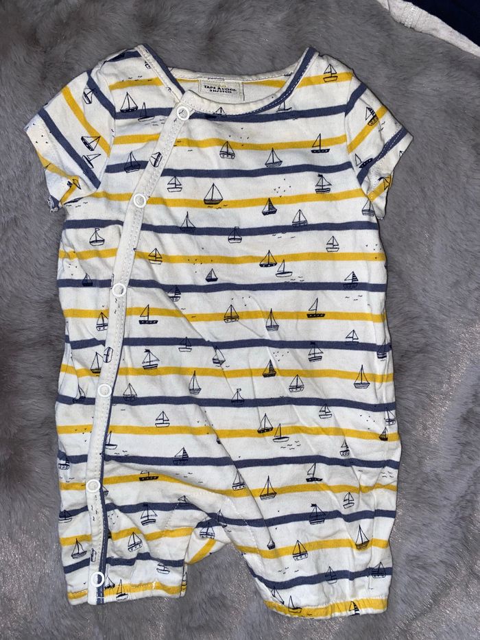 Lot barboteuse combi short - photo numéro 3