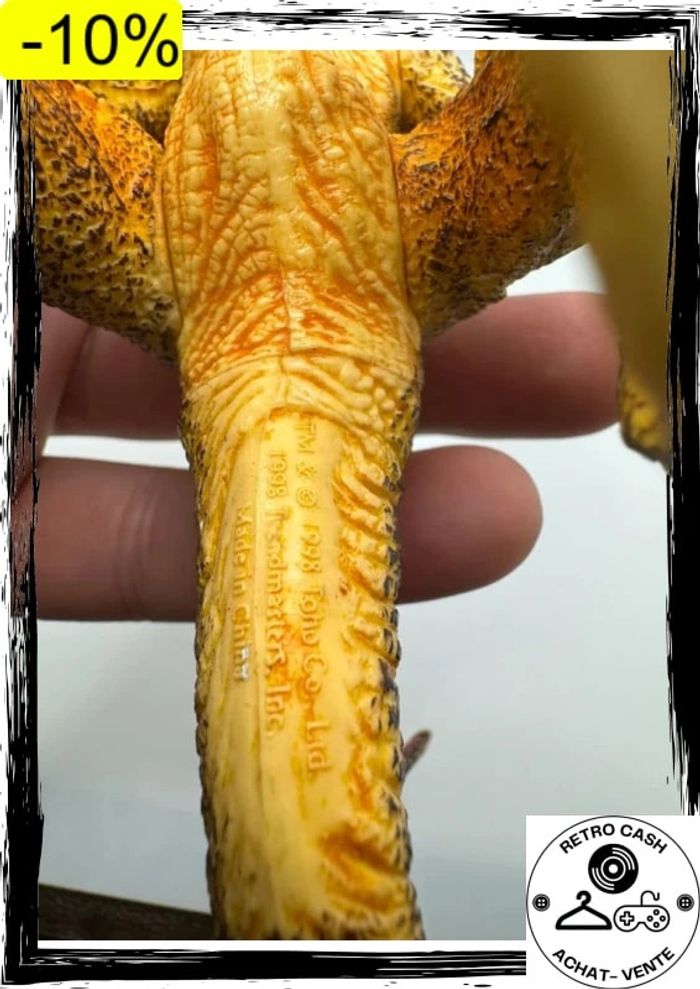 1998 Spike Jaw 4" Trendmasters Toho film figurine bébé Godzilla Hatchling - photo numéro 3