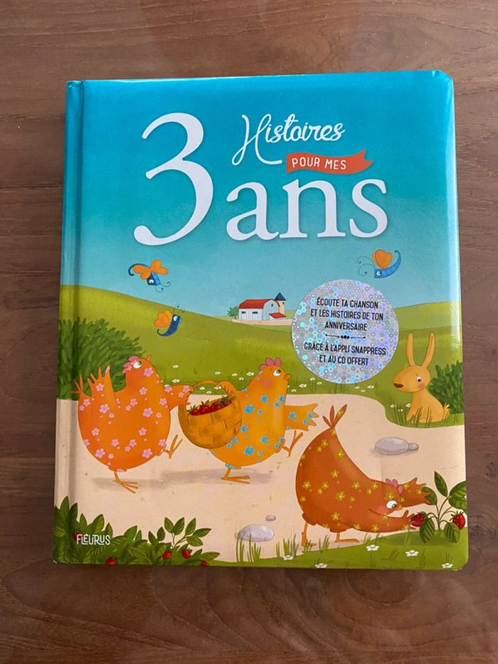 Histoires pour les 3 ans fleurus avec cd