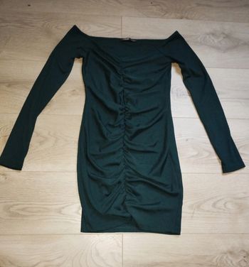 Robe moulante courte Shein vert foncé exc état taille XS