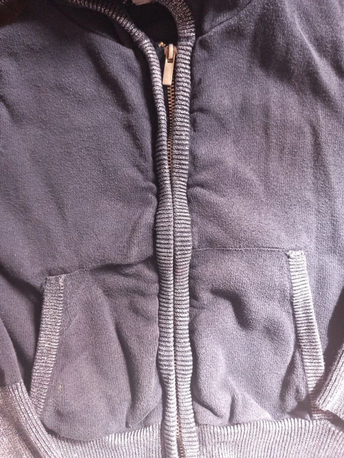 Gilet zippé fille 4 ans - photo numéro 2