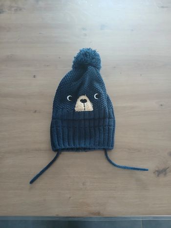 Bonnet bébé garçon 6 - 12 mois