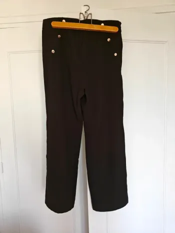 Pantalon de grossesse avec boutons fantaisie