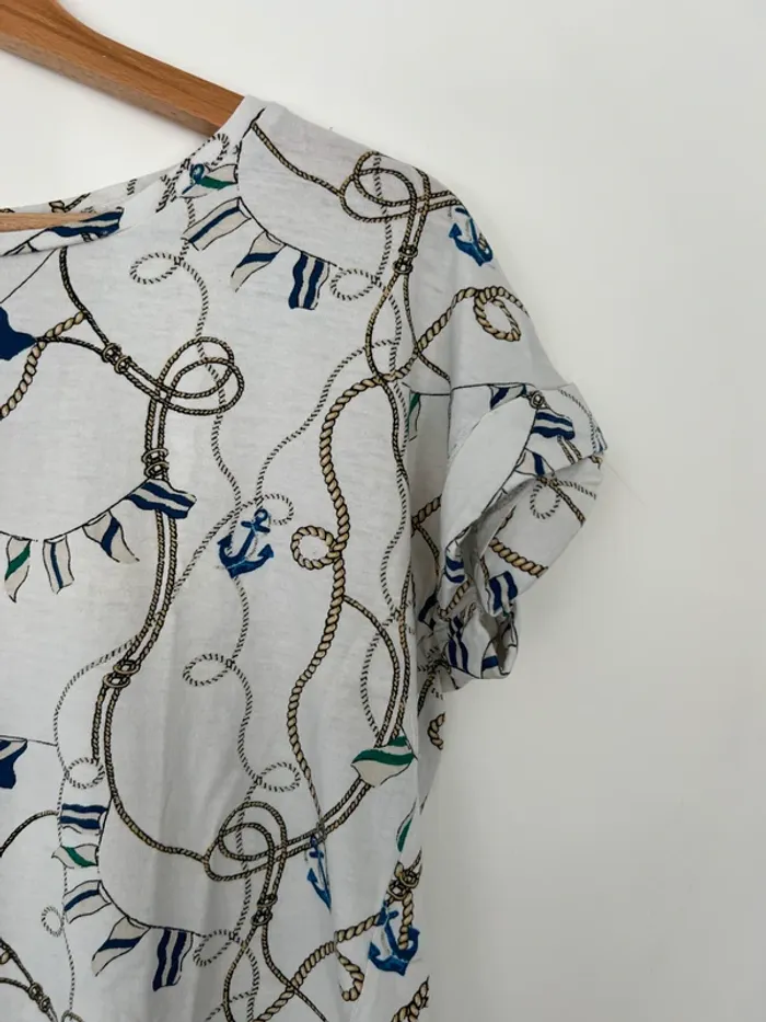 Tee-shirt à motifs femme Springfield - photo numéro 2