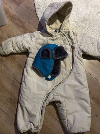 Combinaison plus bonnet