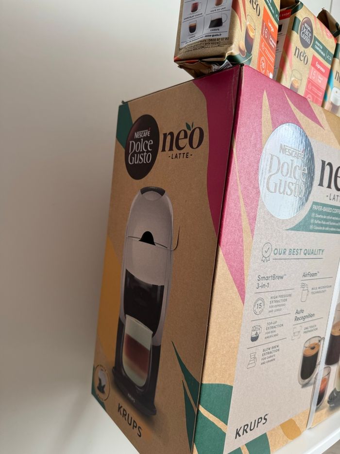 Machine à café dolce gusto neo krups + 4 paquets de dossettes cadeau🎅🎄 - photo numéro 2