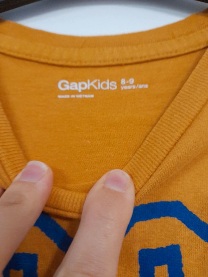 T shirt gap moutarde - photo numéro 2