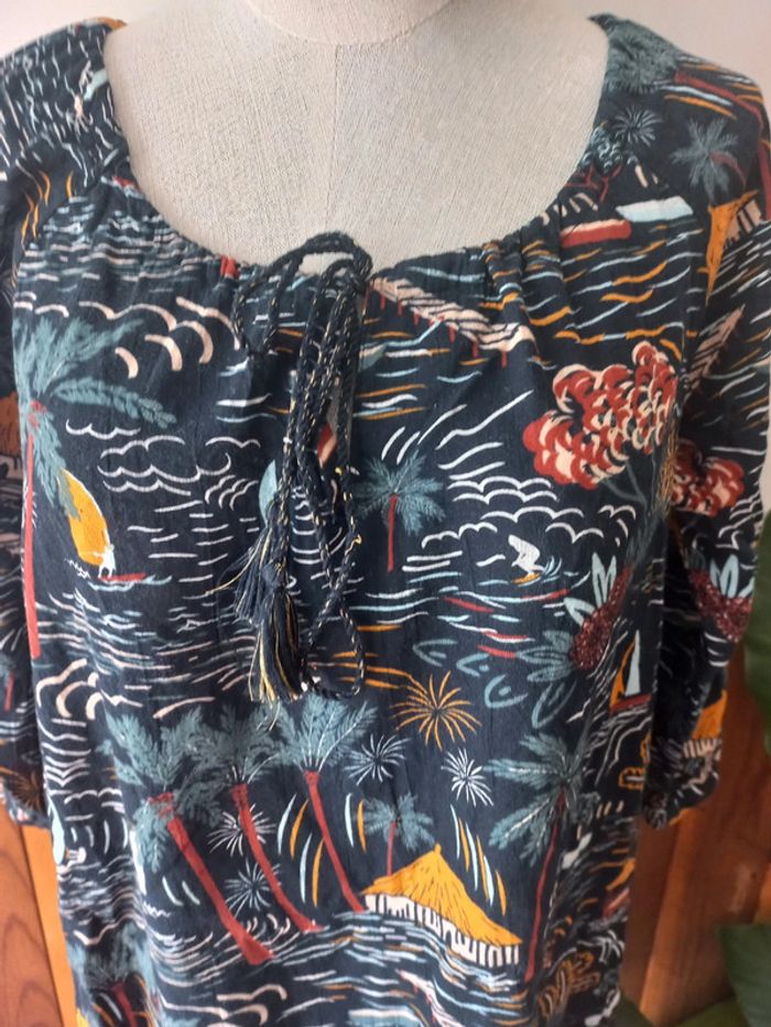 Robe motifs iles - photo numéro 3