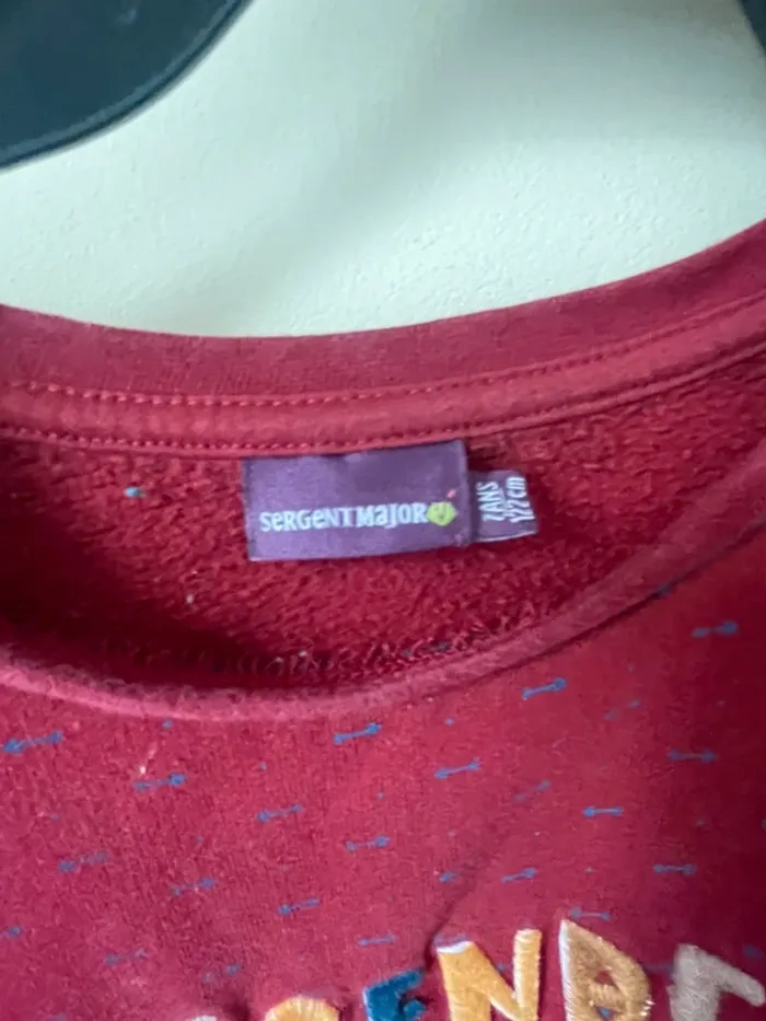 Sweat légende bordeaux - photo numéro 3
