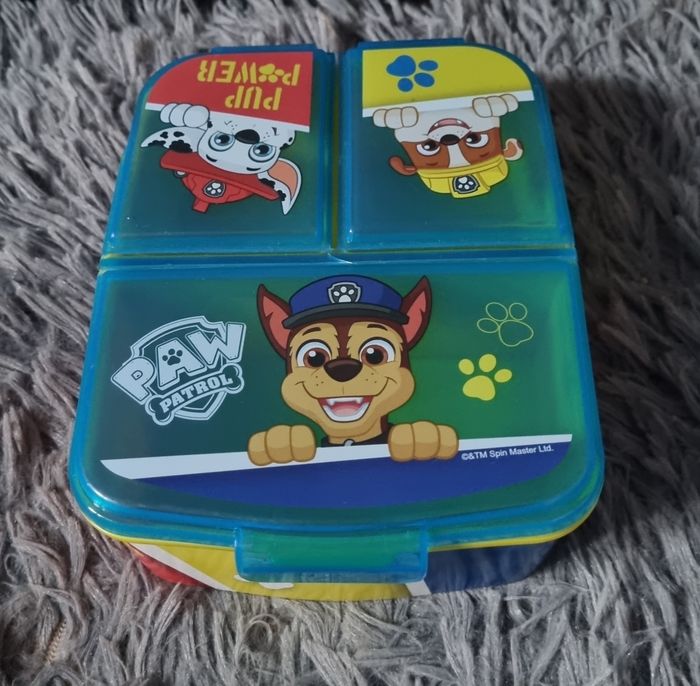 Boîte à repas ou goûter Pat patrouille