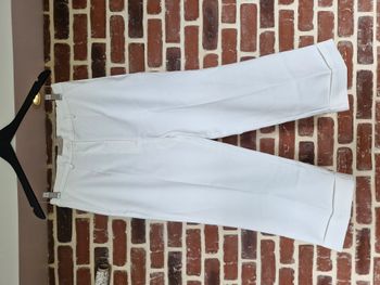 Pantacourt blanc - Daxon - Taille 40