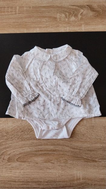 Tee-shirt manche longue 1-3 mois